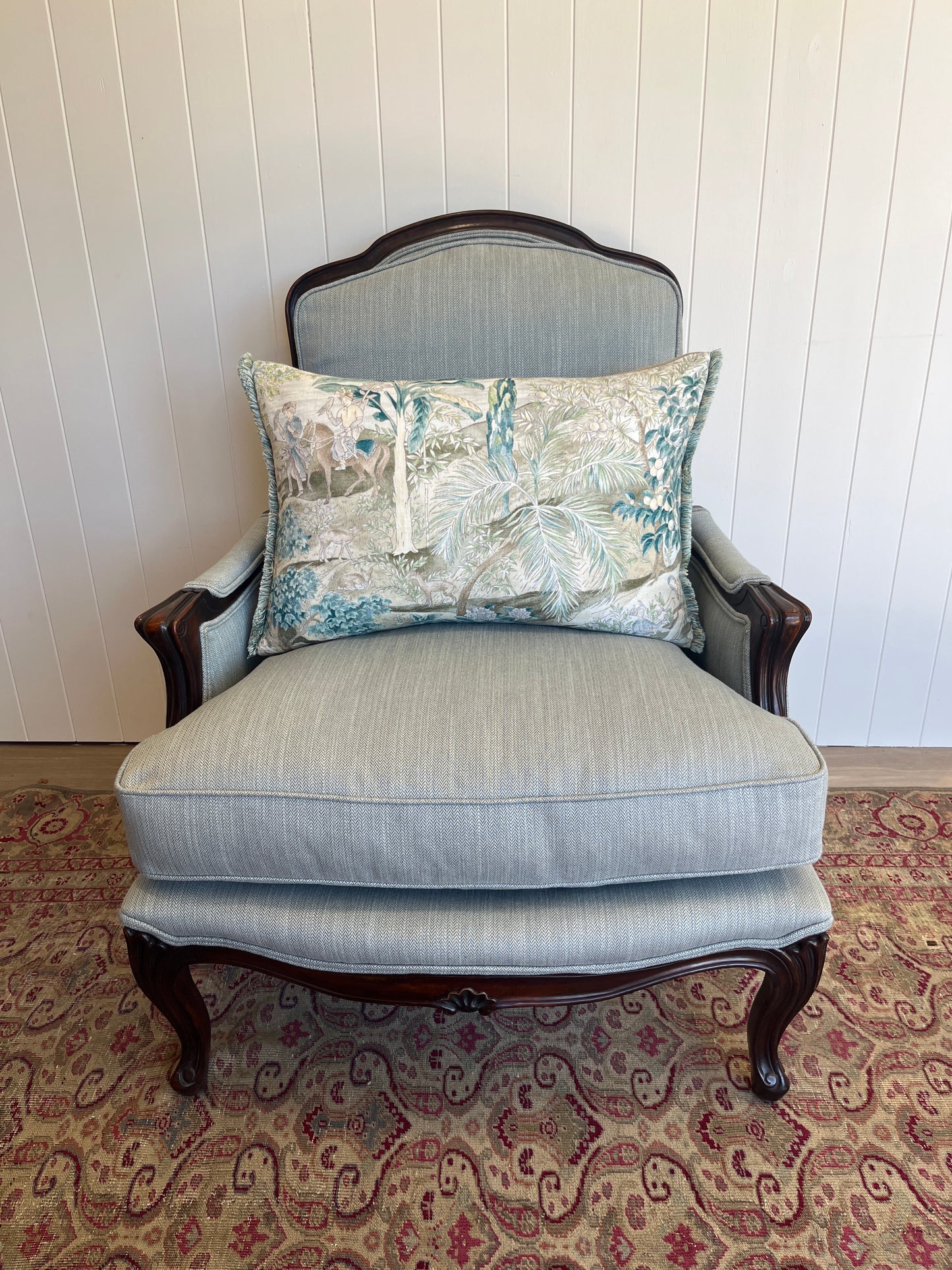 GP Baker Mongolian Horsemen Cushion