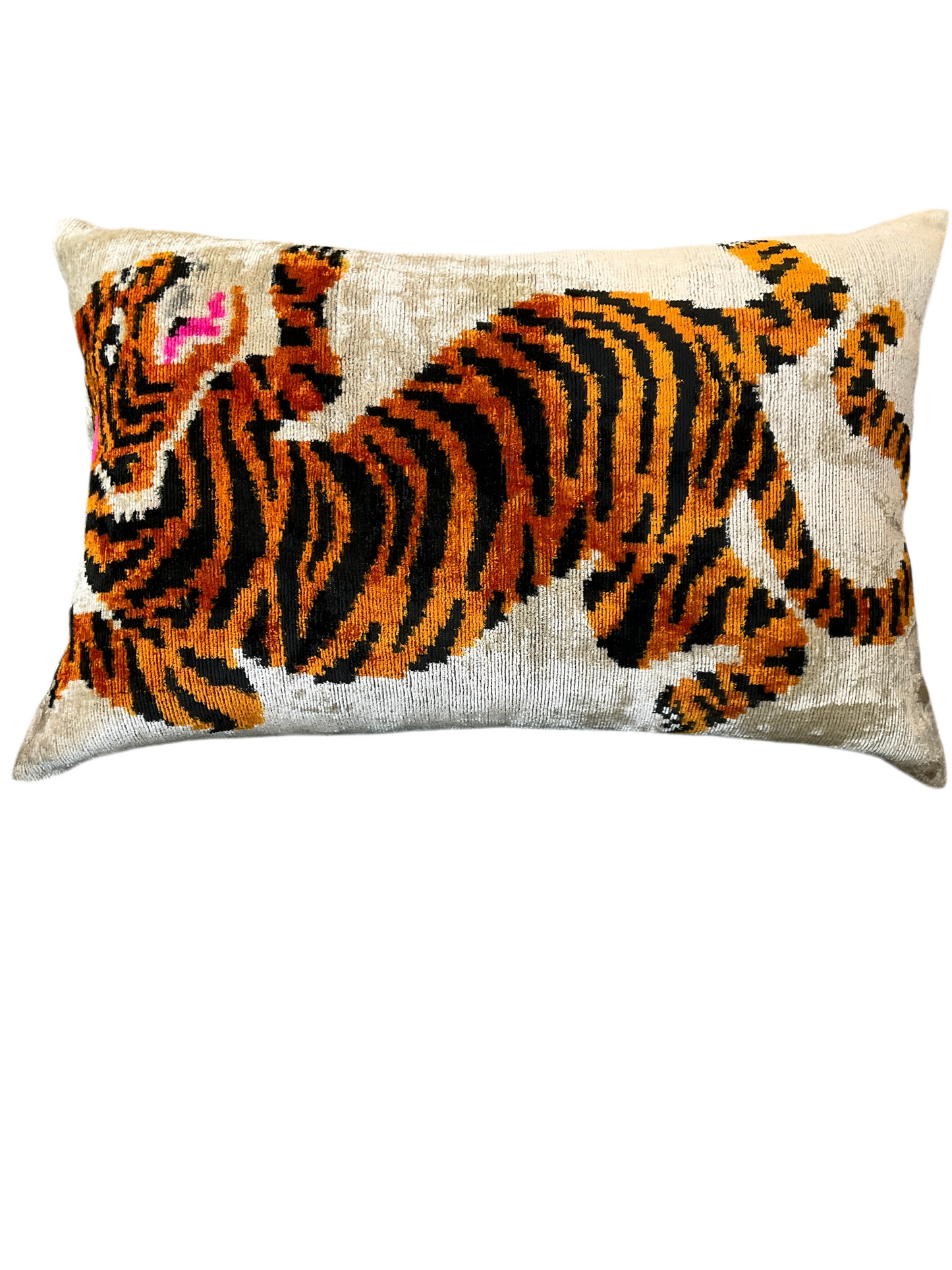 Tiger Ikat Cushion