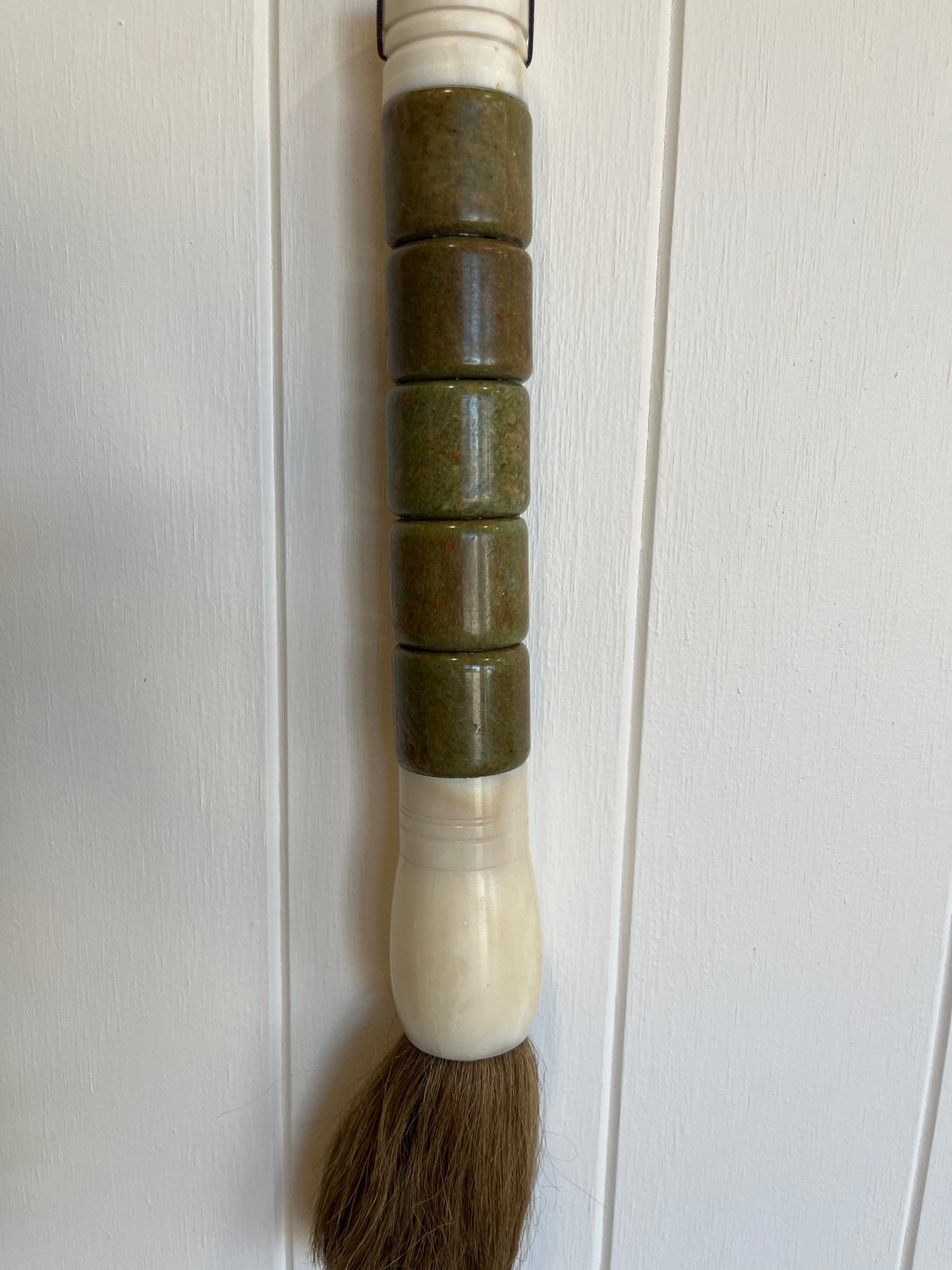 Bronze Olive Calligraphy Brush