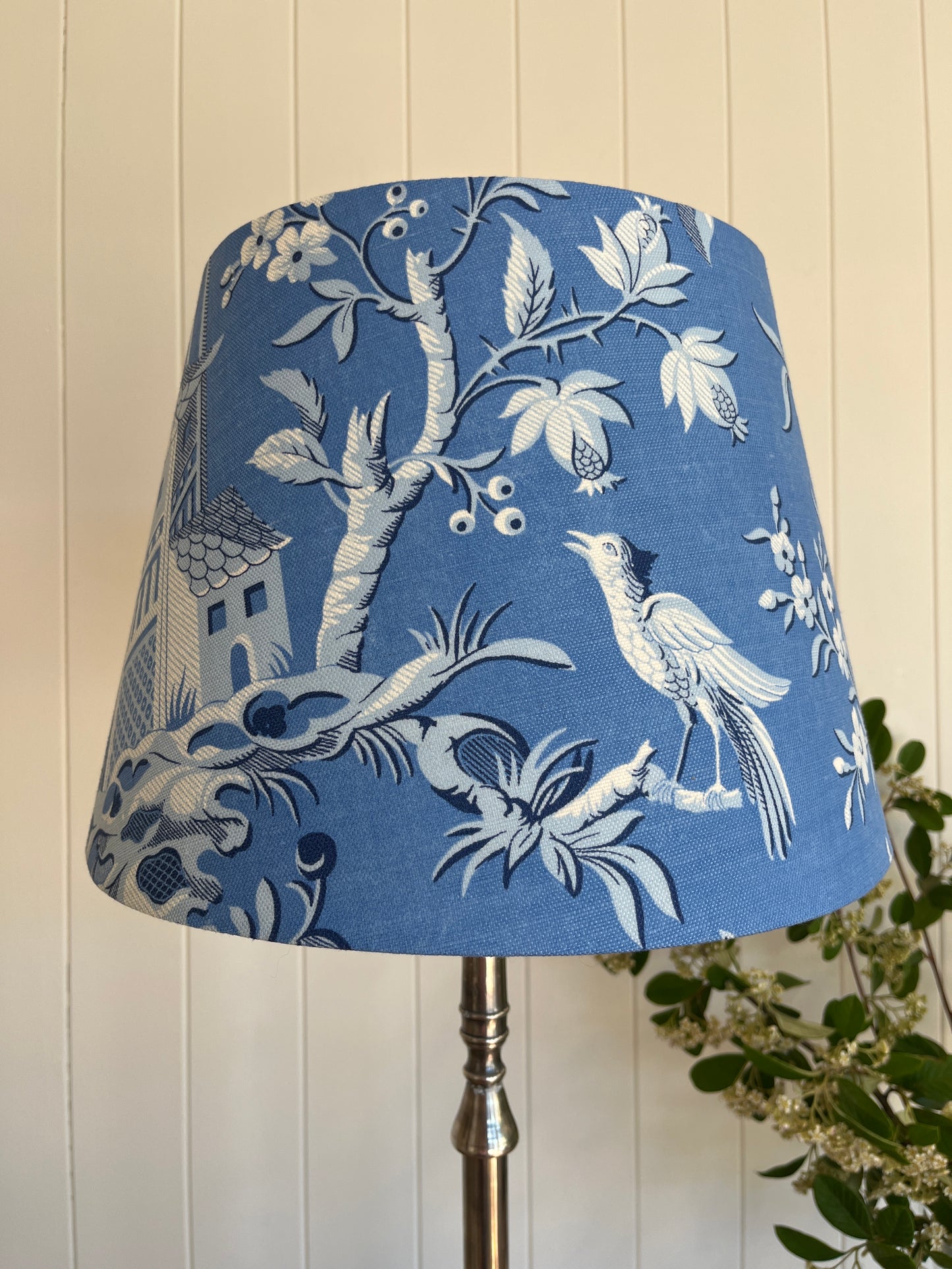 Chinoiserie Toile Lamp Shade