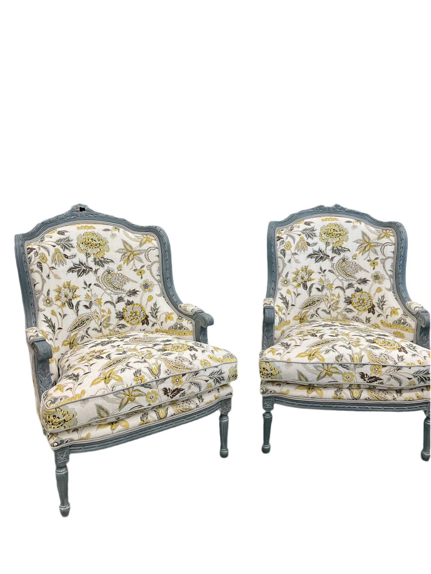 Pair of Louis Bergere Chairs