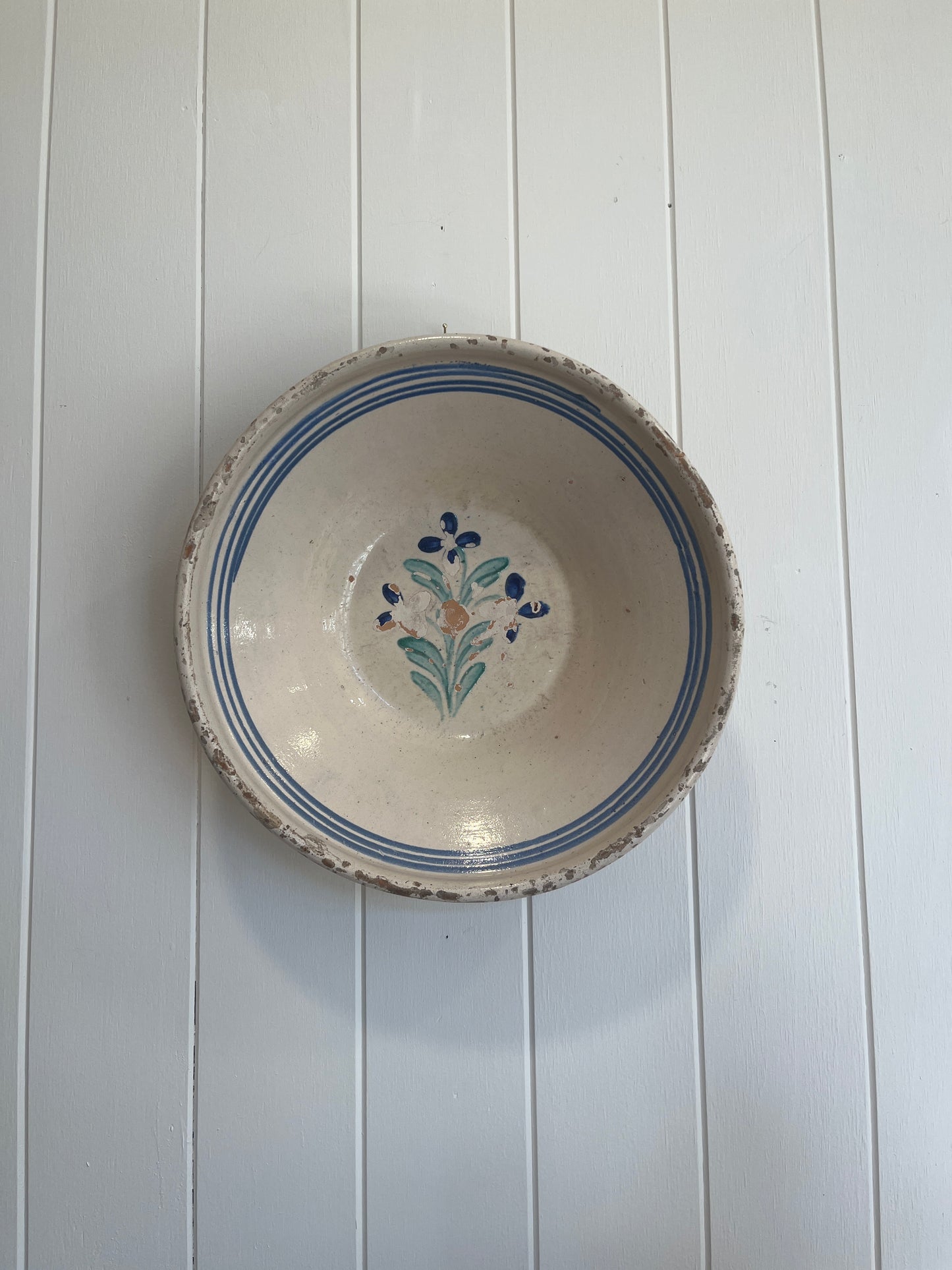 Old fiance Hand Painted Bowl