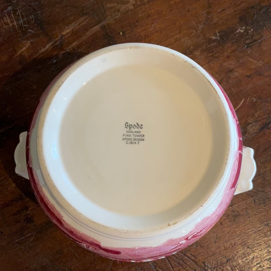 Rare & Collectible Pink Spode Jardinere