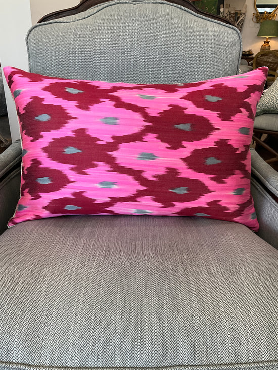 Tiger Ikat Cushion