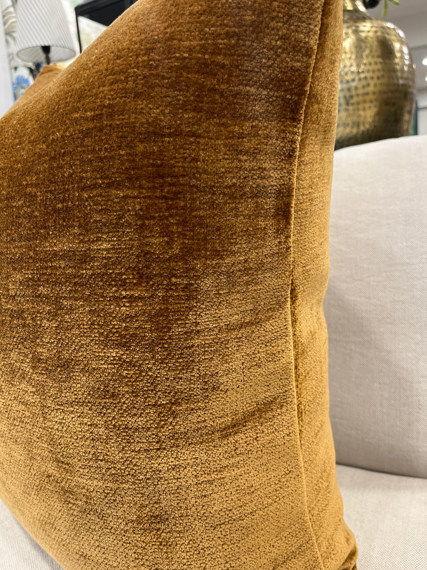 Gold Velvet Cushion