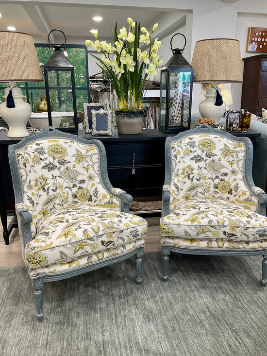 Pair of Louis Bergere Chairs