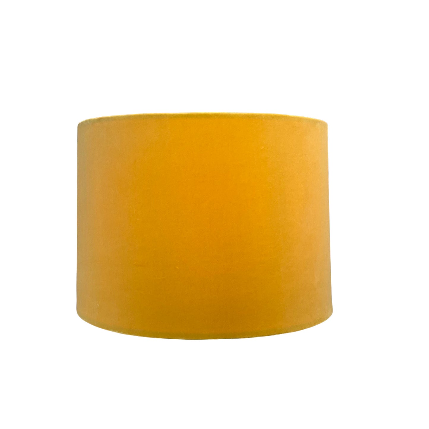 Velvet Yellow Lampshade