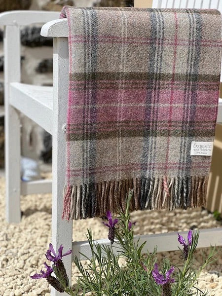 Country, Heather 100% Wool Throw.