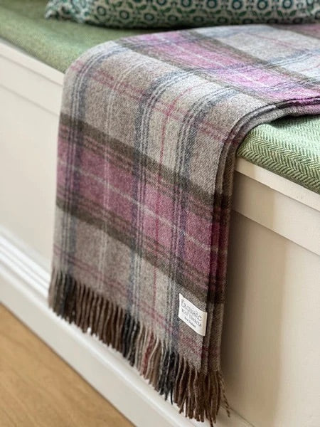 Country, Heather 100% Wool Throw.