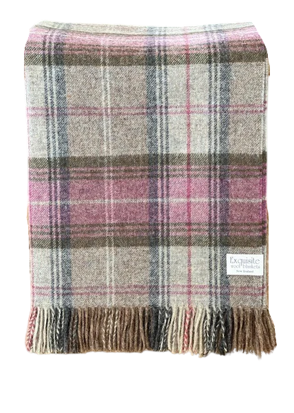 Country, Heather 100% Wool Throw.