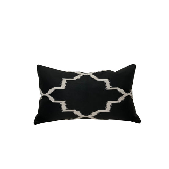 Black & White Hexagon Cushion