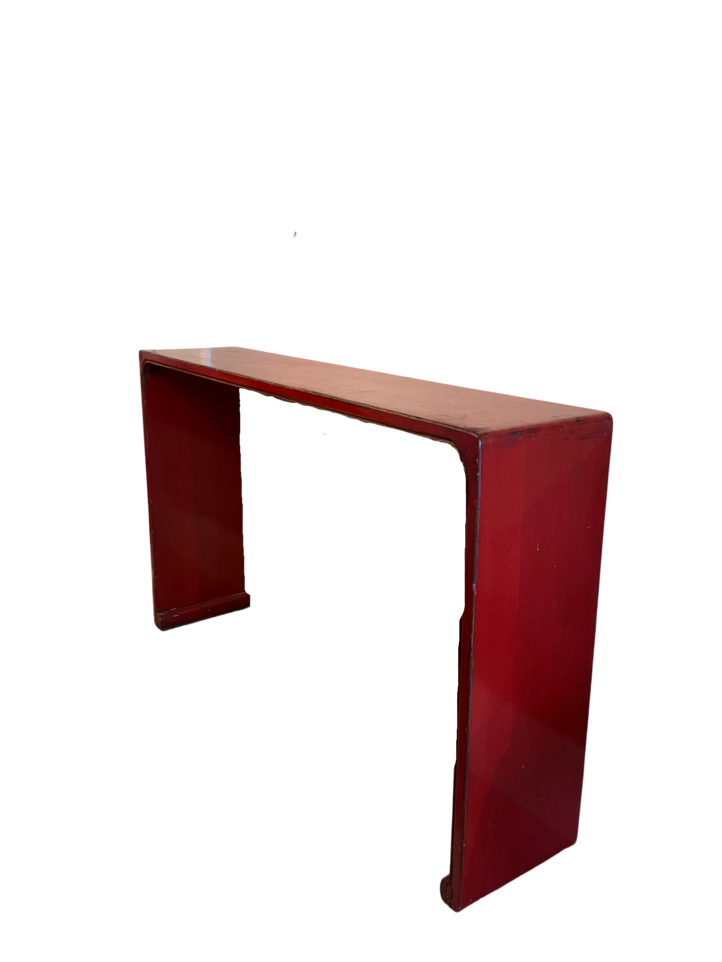 Red Lacquer Chinese Alter Table